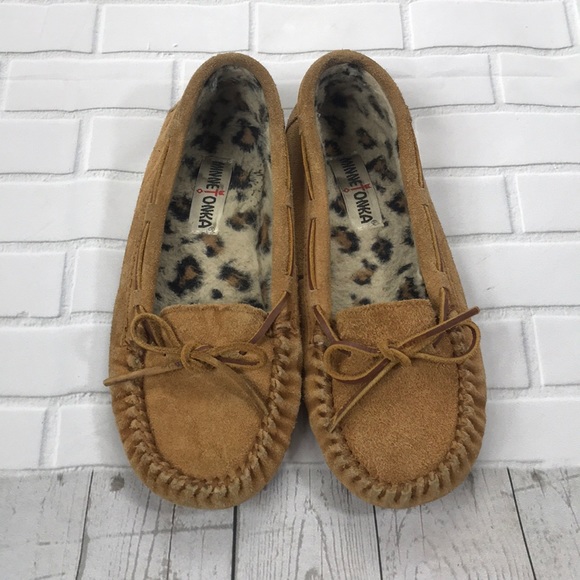 fuzzy moccasin slippers